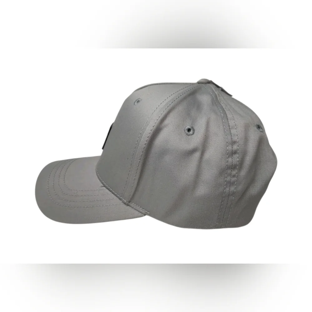 Caterpillar CAT Equipment - Gray - Rubber Patch - Snapback Hat/Cap